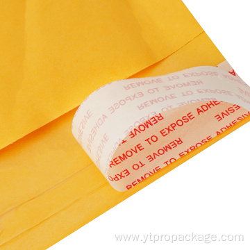 Custom Waterproof Kraft Yellow White Bubble Mailer